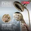 58480-CZ-PR-PK Universal Showering Components H2Okinetic In2ition 5-Setting Two-In-One Shower, Lumicoat Champagne Bronze