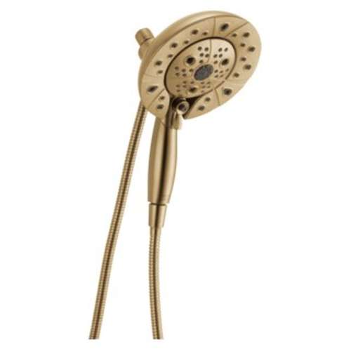 58480-CZ-PR25-PK Universal Showering Components H2Okinetic In2ition 5-Setting Two-In-One Shower, Lumicoat Champagne Bronze