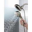 58480-SS-PR-PK Universal Showering Components H2Okinetic In2ition 5-Setting Two-in-One Shower, Lumicoat Stainless