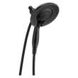 58569-BL25-PK Universal Showering Components In2ition 5-Setting Two-in-One Shower, Matte Black