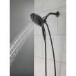 58569-BL25-PK Universal Showering Components In2ition 5-Setting Two-in-One Shower, Matte Black