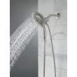 58569-SS-PR-PK Universal Showering Components In2ition 5-Setting Two-In-One Shower, Lumicoat Stainless