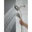 58569-SS-PR25-PK Universal Showering Components In2ition 5-Setting Two-In-One Shower, Lumicoat Stainless