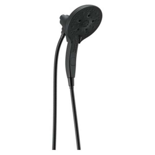 58620-BL-PK Universal Showering Components In2ition H2Okinetic 5-Setting Two-in-One Shower, Matte Black