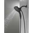 58620-BL25-PK Universal Showering Components In2ition H2Okinetic 5-Setting Two-in-One Shower, Matte Black