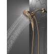 58620-CZ-PR-PK Universal Showering Components H2Okinetic In2ition 5-Setting Two-In-One Shower, Lumicoat Champagne Bronze
