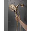 58620-CZ-PR-PK Universal Showering Components H2Okinetic In2ition 5-Setting Two-In-One Shower, Lumicoat Champagne Bronze