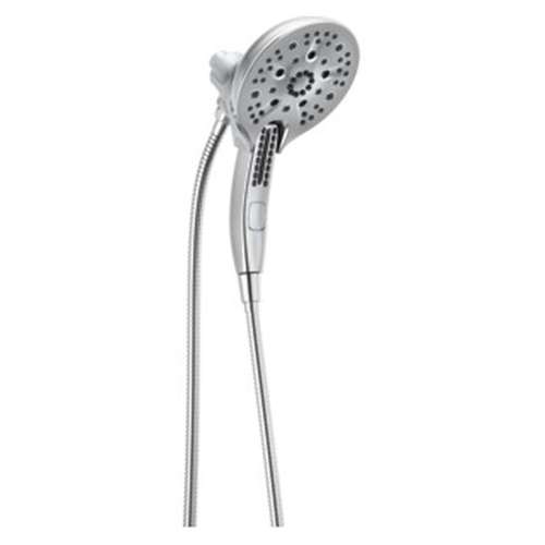 58620-PR-PK Universal Showering Components H2Okinetic In2ition 5-Setting Two-In-One Shower, Lumicoat Chrome