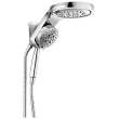 58680-25 Universal Showering Components HydroRain H2Okinetic 5-Setting Two-in-One Shower Head, Chrome