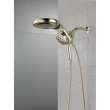 58680-PN25 Universal Showering Components HydroRain H2Okinetic 5-Setting Two-in-One Shower Head, Polished Nickel