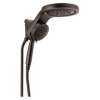 58680-RB25 Universal Showering Components HydroRain H2Okinetic 5-Setting Two-in-One Shower Head, Venetian Bronze