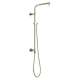 58820-PN-PR Universal Showering Components Emerge 26" Round Shower Column, Lumicoat Polished Nickel