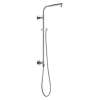 58820-PR Universal Showering Components Emerge 26" Round Shower Column, Lumicoat Chrome