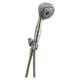 59346-SS-PK Universal Showering Components Premium 7-Setting Shower Mount Hand Shower, Stainless
