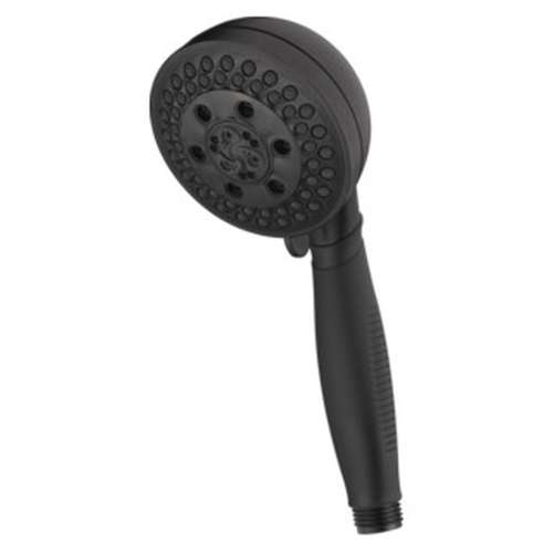 59445-BL-PK Universal Showering Components H2Okinetic 5-Setting Hand Shower, Matte Black