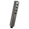59567-KS-PR-PK Universal Showering Components H2Okinetic Single-Setting Hand Shower, Lumicoat Black Stainless