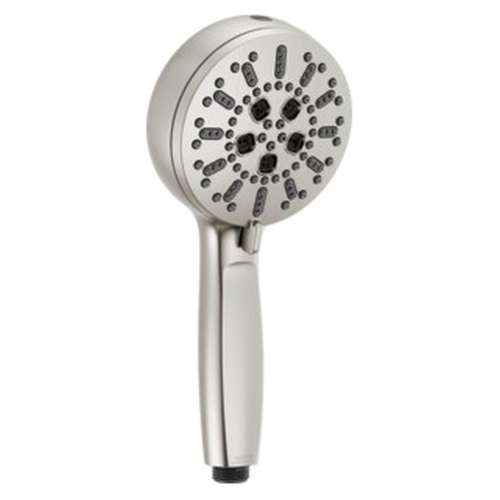 59584-SS-PR-PK Universal Showering Components 7-Setting Hand Shower with Cleaning Spray, Lumicoat Stainless