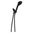75413DBL Universal Showering Components 4-Setting Hand Shower, Matte Black
