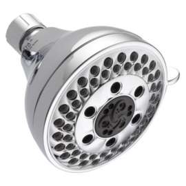 75569C Universal Showering Components H2Okinetic 5-Setting Shower Head, Chrome
