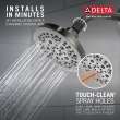 75570SN Universal Showering Components 5-Setting Shower Head, Satin Nickel