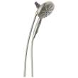 75613SN Universal Showering Components 6-Setting SureDock Magnetic Hand Shower, Satin Nickel