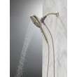 75613SN Universal Showering Components 6-Setting SureDock Magnetic Hand Shower, Satin Nickel