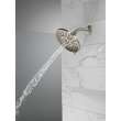 75617SN Universal Showering Components 4 Setting Shower Head, Spotshield Brushed Nickel