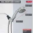 75700Universal Showering Components 7-Setting Hand Shower, Chrome