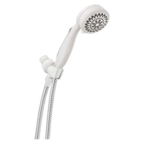 75701CWH Universal Showering Components 7-Setting Hand Shower, White