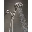 75716SN Universal Showering Components H2Okinetic 7-Setting Hand Shower, Satin Nickel
