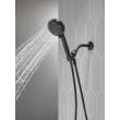 75740BL Universal Showering Components 6-Setting Hand Shower with Cleaning Spray