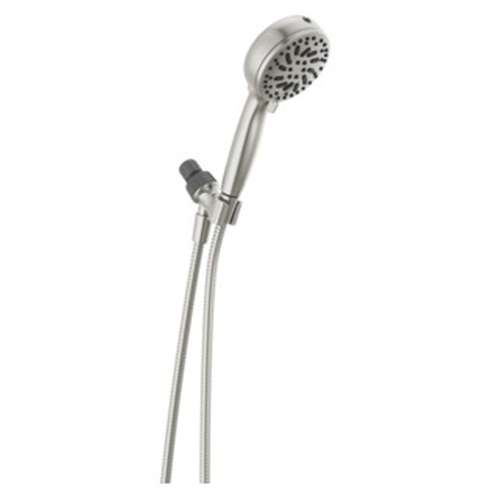 75740SN Universal Showering Components 6-Setting Hand Shower with Cleaning Spray, Spotshield Brushed Nickel