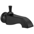 RP100196BL Dorval Pull-up Diverter Tub Spout, Matte Black