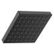 RP101846BL Modern Square Showerhead, Matte Black