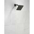 RP101846BL Modern Square Showerhead, Matte Black