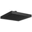 RP50841BL Universal Showering Components Raincan Single-Setting Shower Head, Matte Black