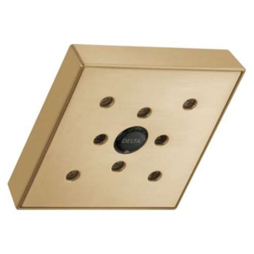 RP70171CZPR Universal Showering Components H2Okinetic Single-Setting Raincan Shower Head, Lumicoat Champagne Bronze