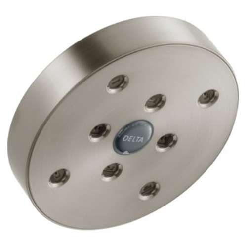 RP70175SSPR Universal Showering Components H2Okinetic Single-Setting Raincan Shower Head, Lumicoat Stainless