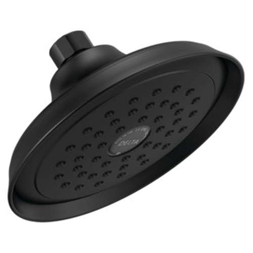 RP72856BL Silverton Shower Head 1.75 GPM 1-Setting, Matte Black