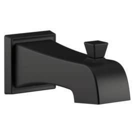 RP77091BL Ashlyn Tub Spout Pull-Up Diverter, Matte Black