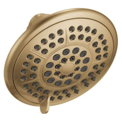 RP78575CZ Universal Showering Components 5-Setting Raincan Shower Head, Champagne Bronze