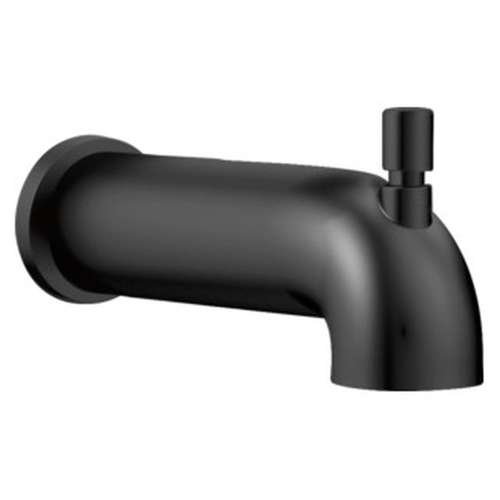 RP93273BL Other Push-Diverter Tub Spout, Matte Black