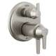 T27T871-SS-PR Galeon 17T S Integrated Diverter Trim-3 Setting, Lumicoat Stainless