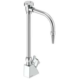 W6600-10 6.00-in x 1.25-in x 15.00-in Single Handle Deck-Mount Water Faucet, Chrome