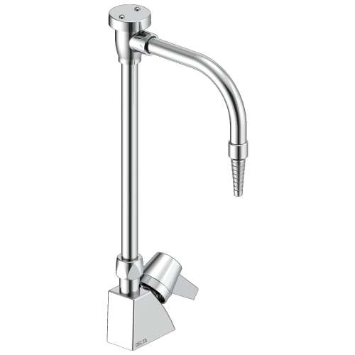W6600-10-C 6.00-in x 1.25-in x 15.00-in Single Handle Deck-Mount Water Faucet, Chrome