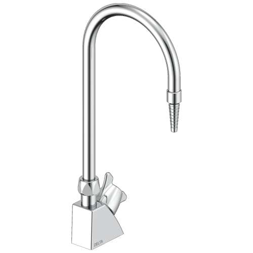 W6600 6.00-in x 1.25-in x 15.00-in Single Handle Deck-Mount Water Faucet, Chrome