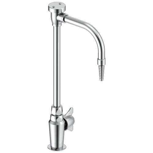 W6601-10 6.00-in x 1.50-in x 15.00-in Single Handle Deck-Mount Water Faucet, Chrome