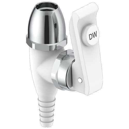 W6629DW 6.00-in x 0.50-in x 6.00-in Deck-Mount Pure Water Faucet Valve, Chrome