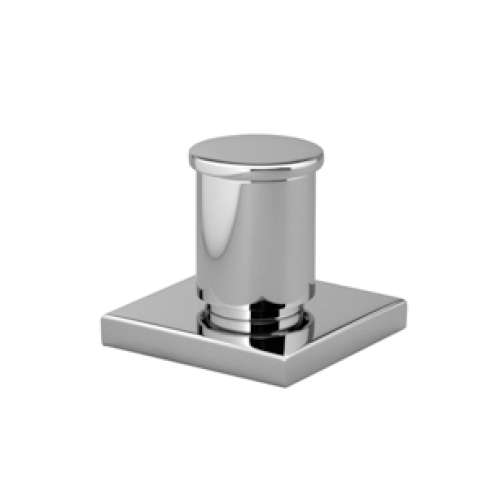 Mem 29140670-06 Two-way diverter for deck mounting, In Platinum Matt