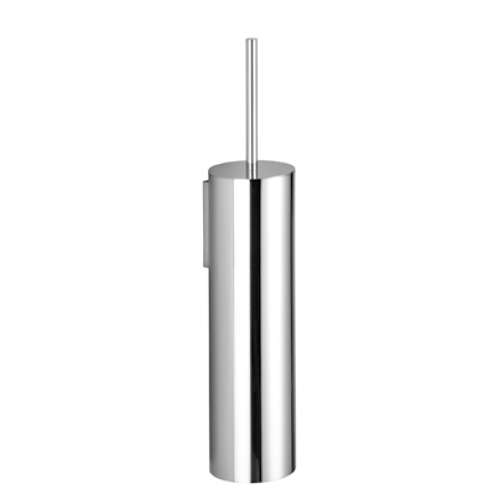 Toilet brush set, wall model, In Platinum